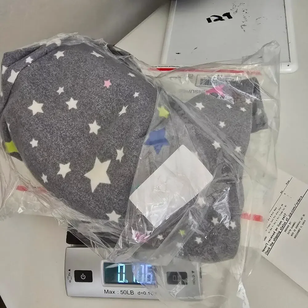 Sleep Chic Flannel Gray Stars Pajama Pants Loungewear Drawstring Cozy Cotton XLP